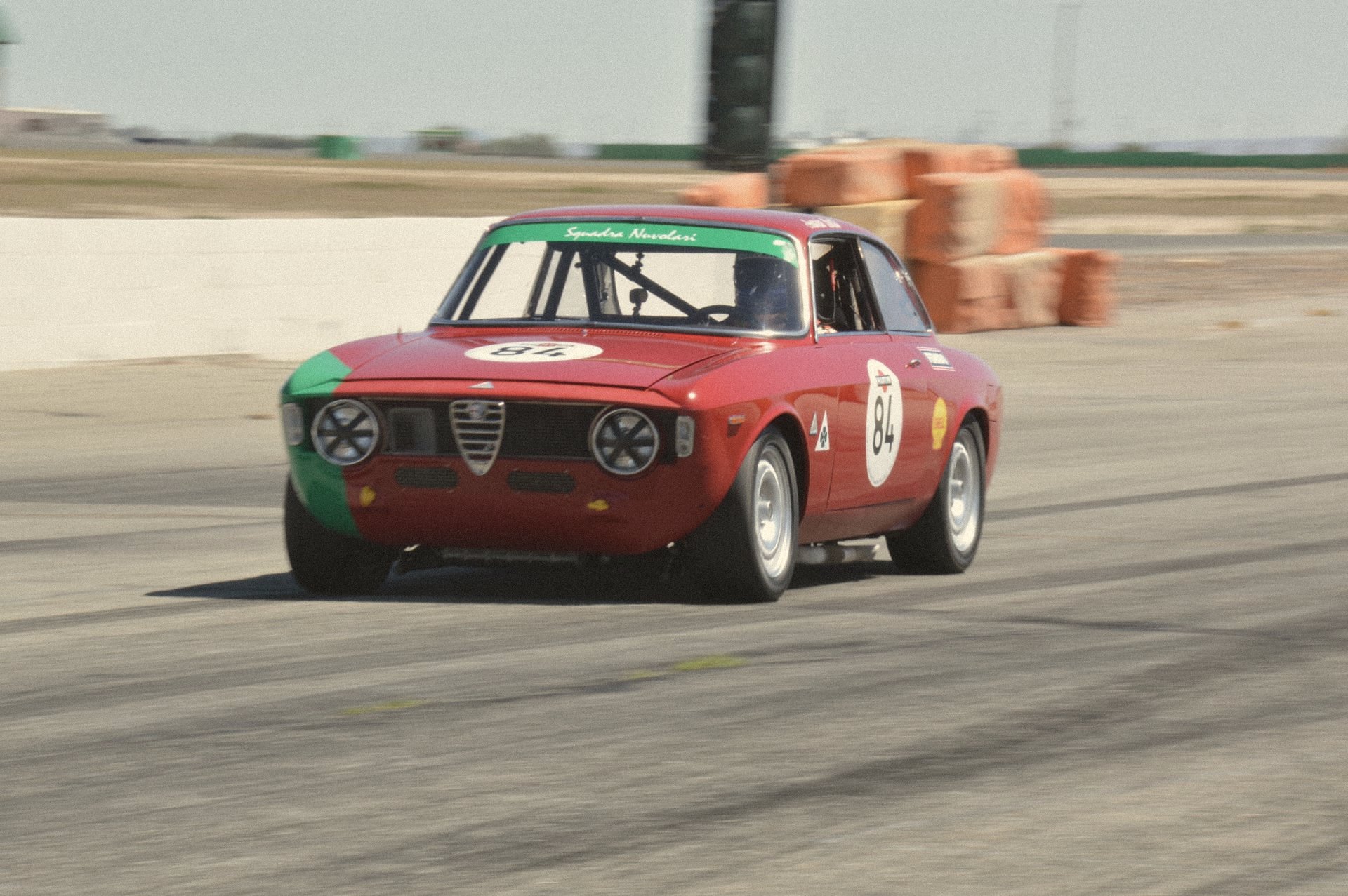 Number 84 at speed